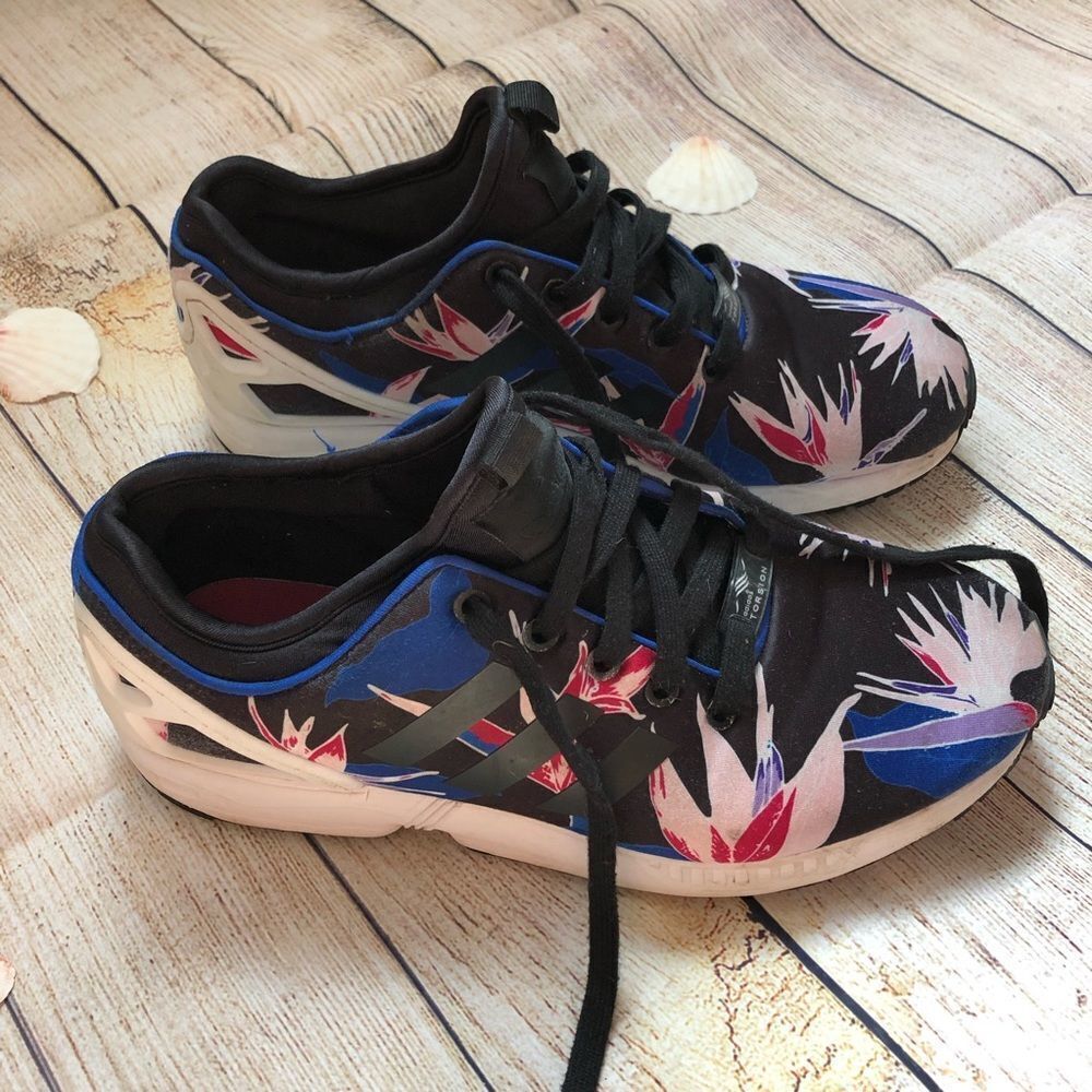 ADIDAS MEN ZX FLUX RETRO FLORAL TROPICAL GYMSHOE